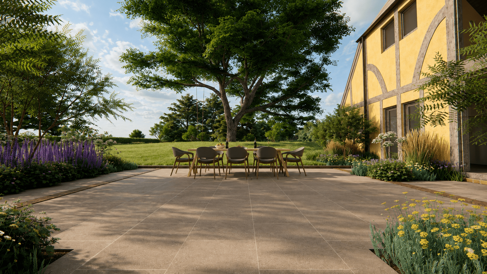 Historic Barn Garden Image